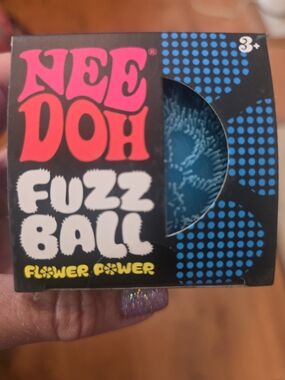 ✨NEW✨ NEE DOH Fuzz Ball - Blue